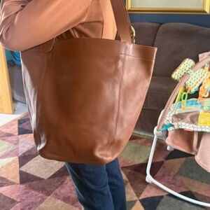 Vintage Coach Extra Large Soho Tote 4082 Brown